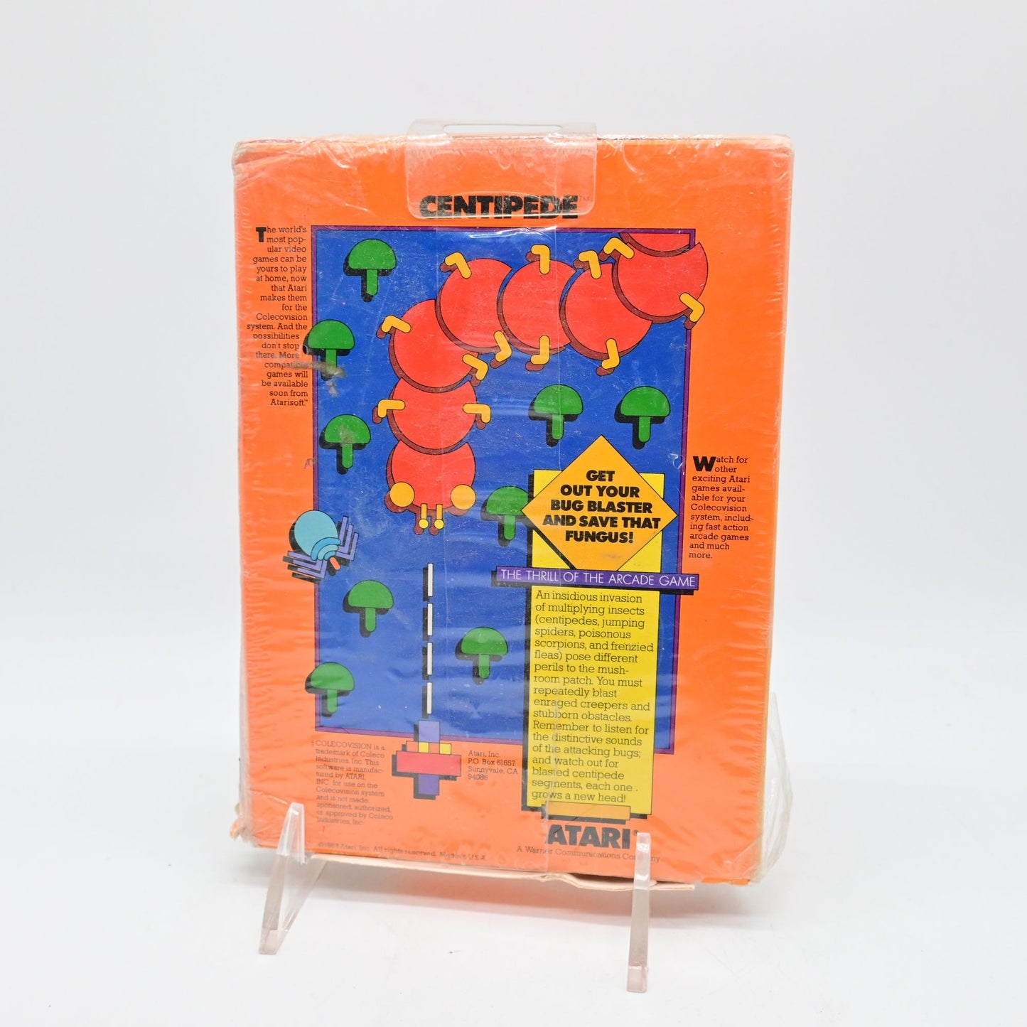 Centipede from Atarisoft Damaged Box