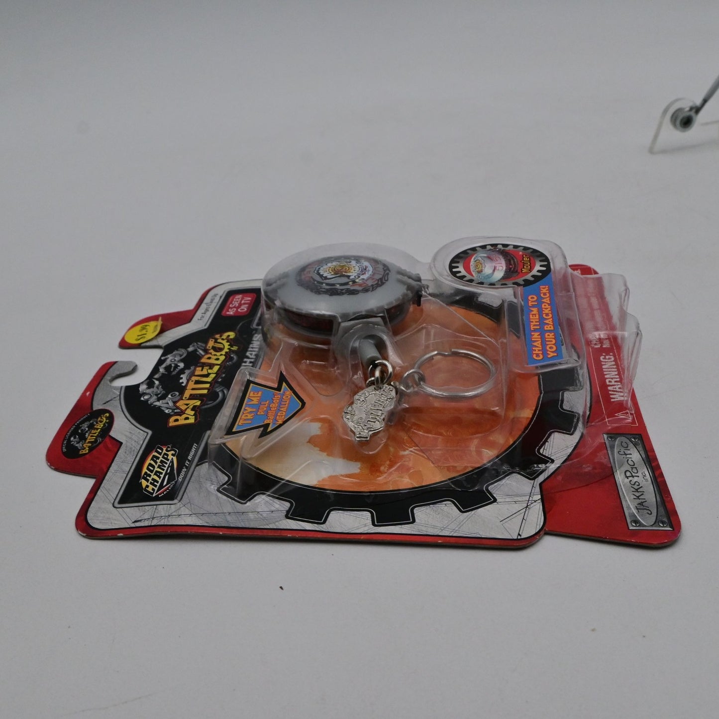 BattleBots BattleChains Keychain Mauler Robot Medallion Jakks Pacific