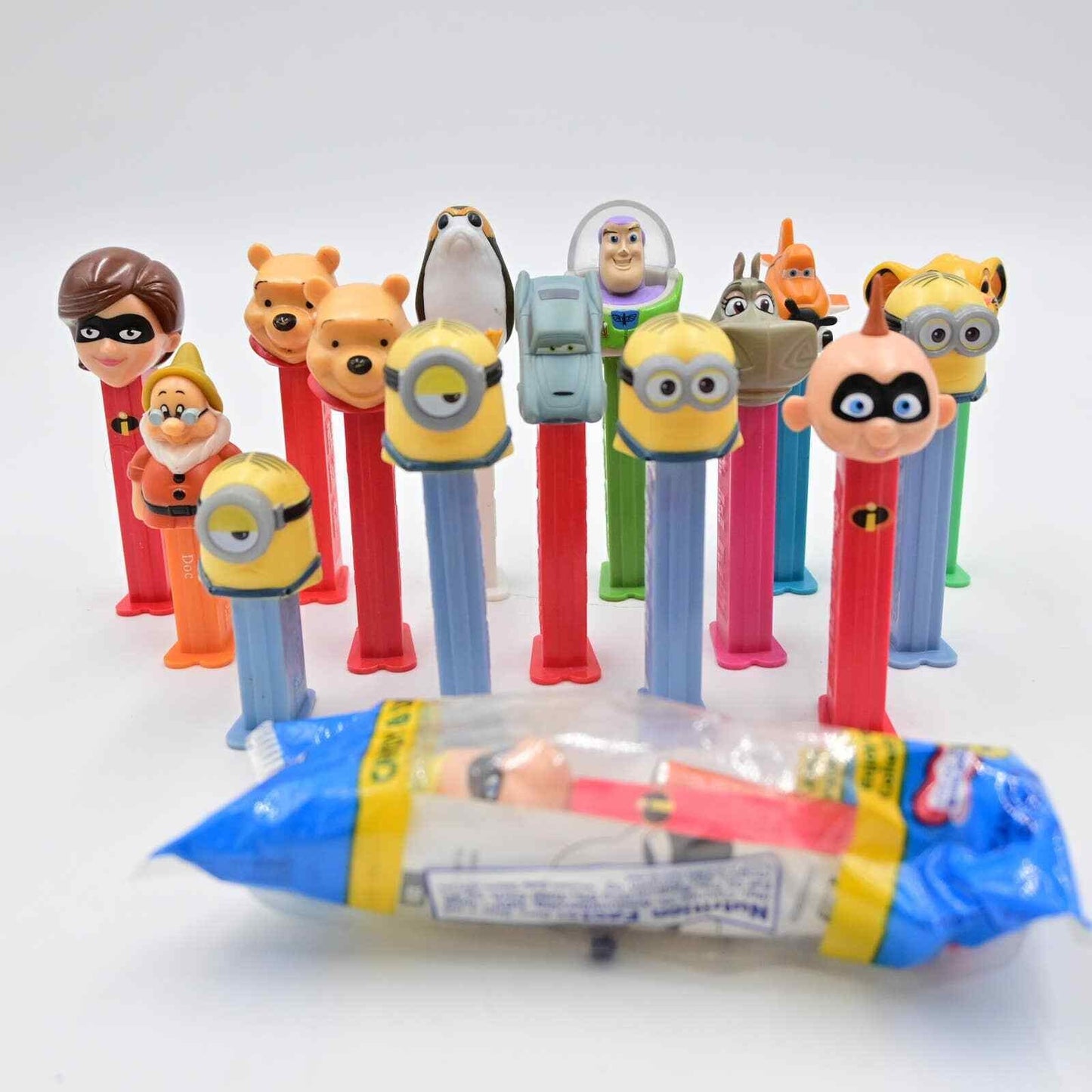 Disney Pez With Feet Loose Lot Of 18