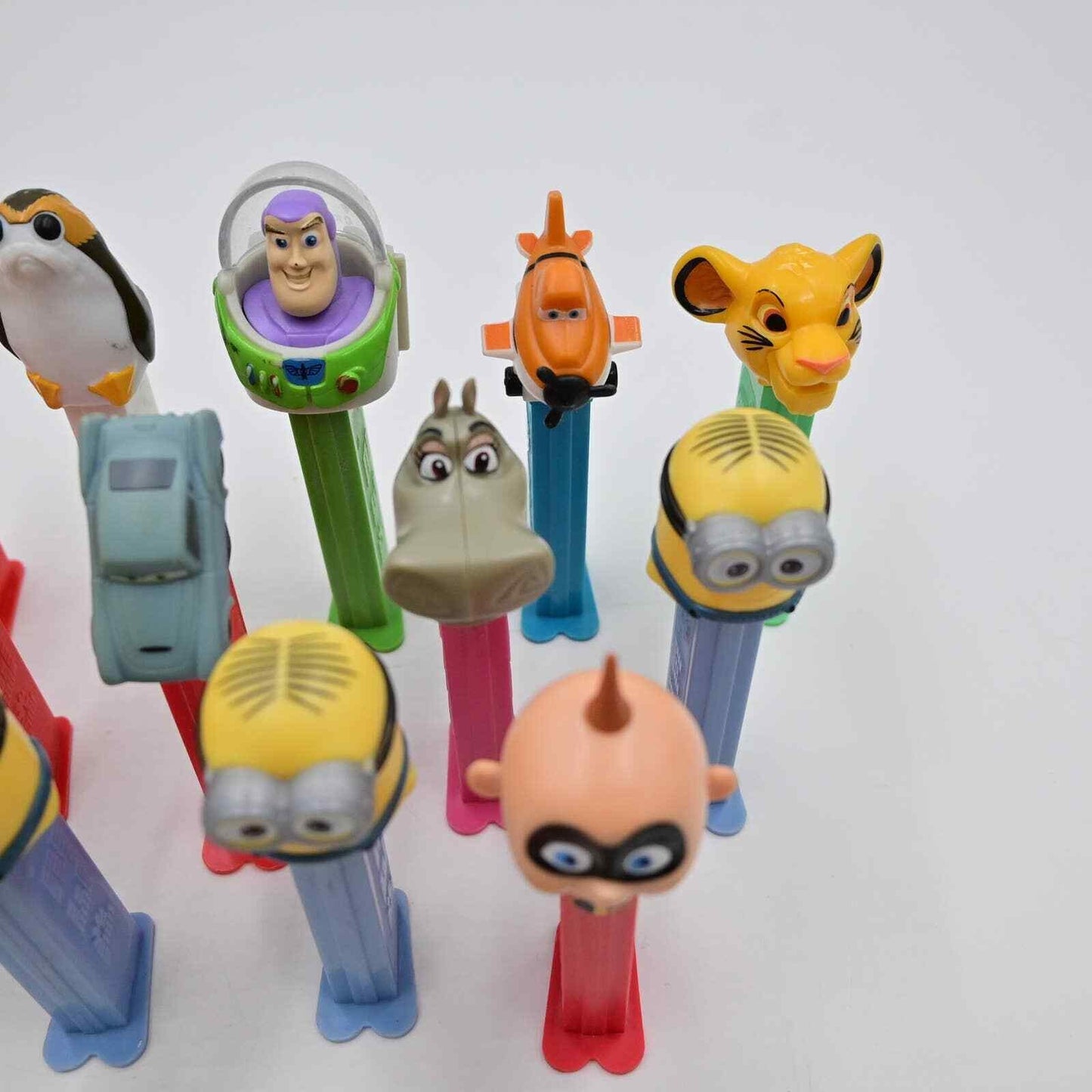 Disney Pez With Feet Loose Lot Of 18