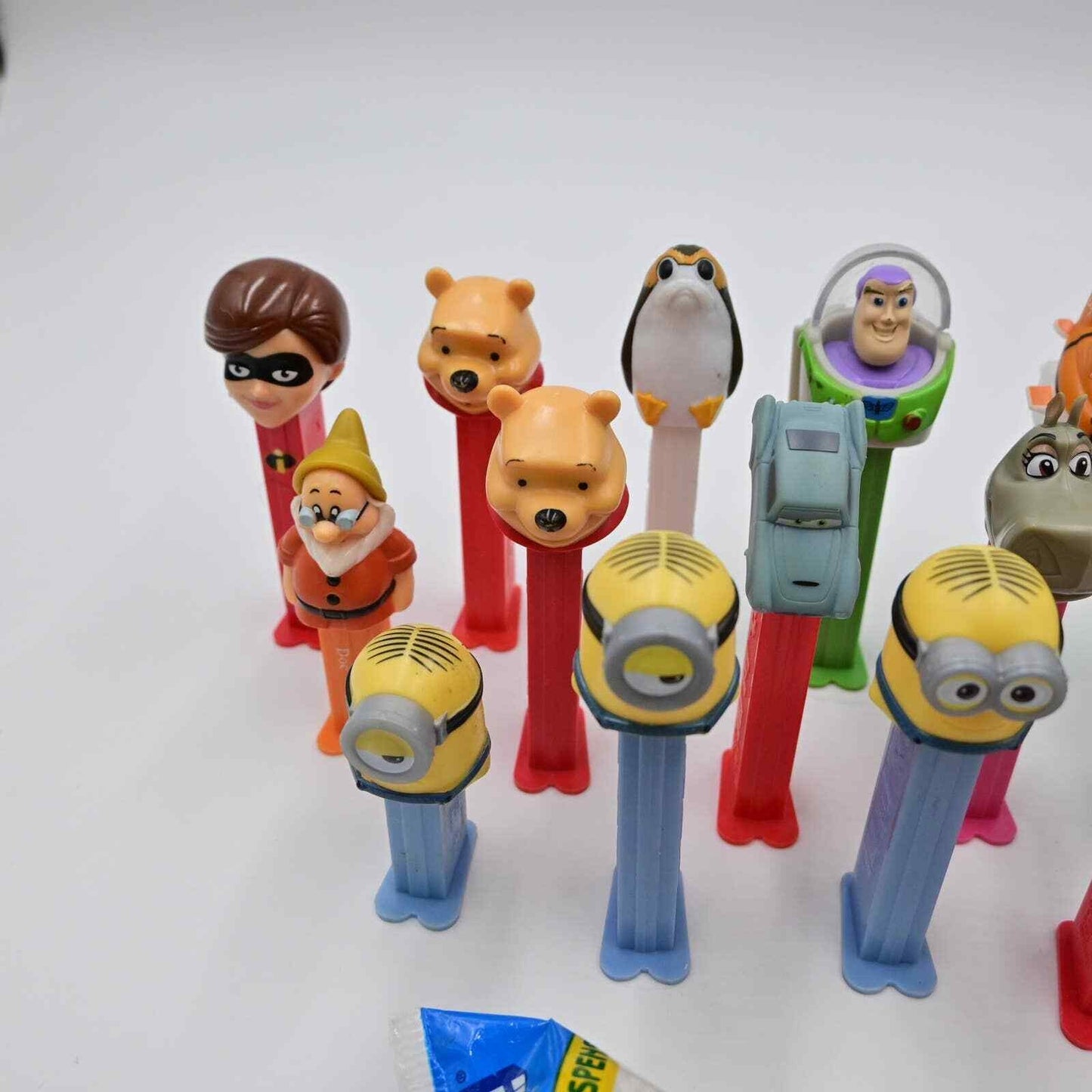 Disney Pez With Feet Loose Lot Of 18