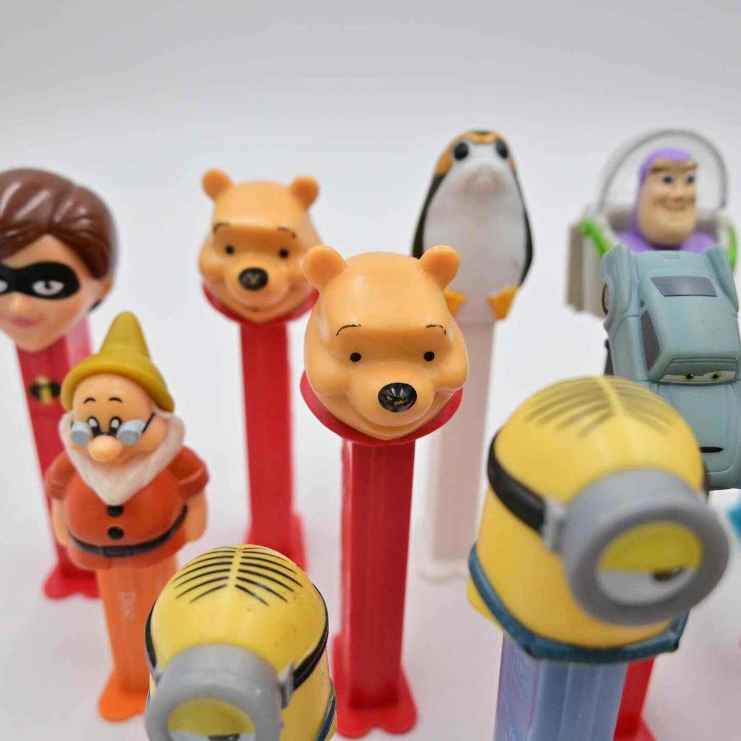 Disney Pez With Feet Loose Lot Of 18