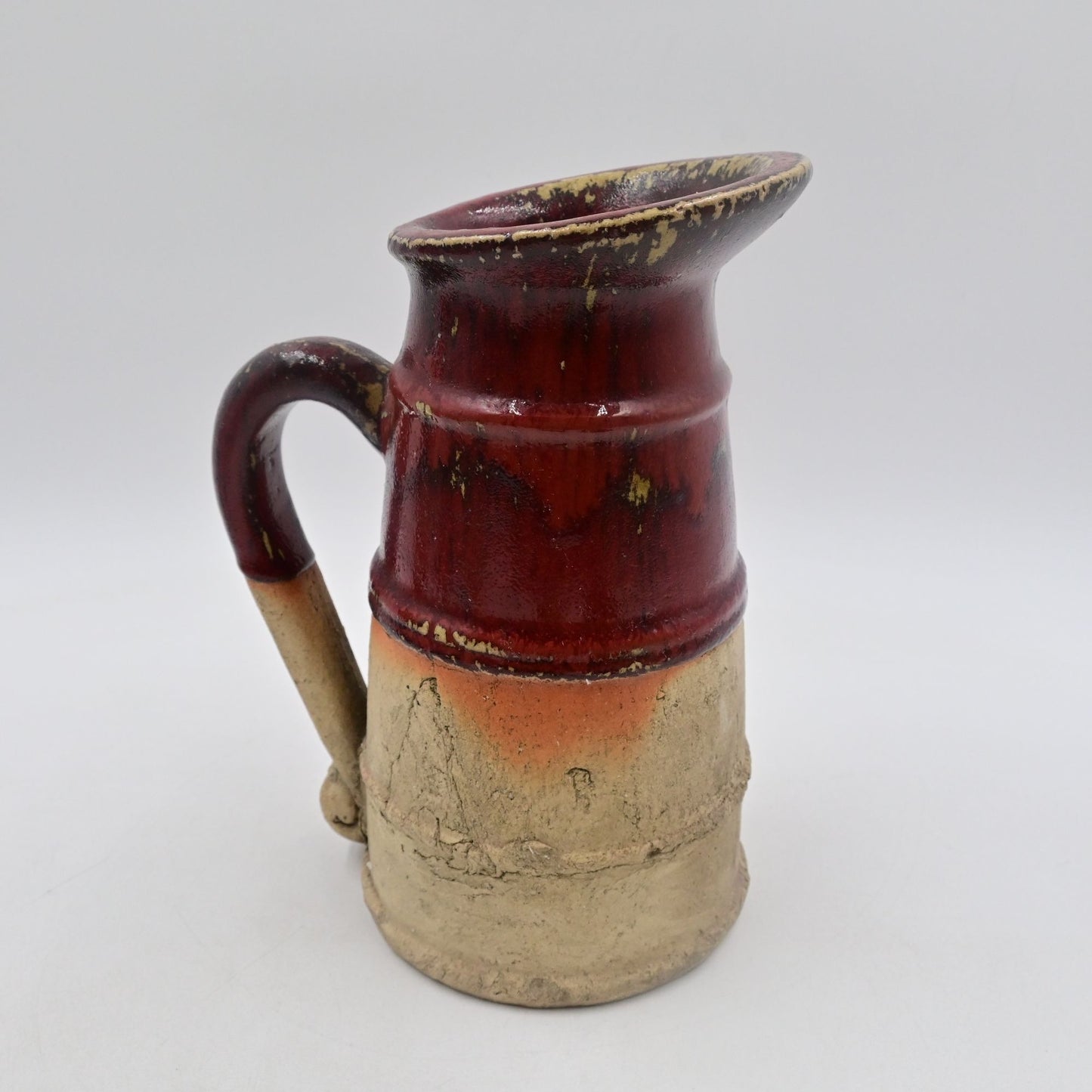 Pigeon Forge Pottery Handmade Pitcher 10in Tall