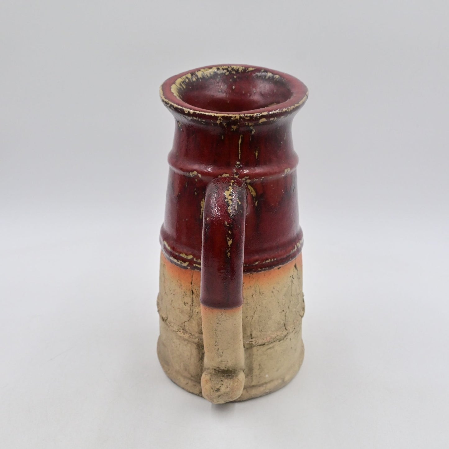 Pigeon Forge Pottery Handmade Pitcher 10in Tall