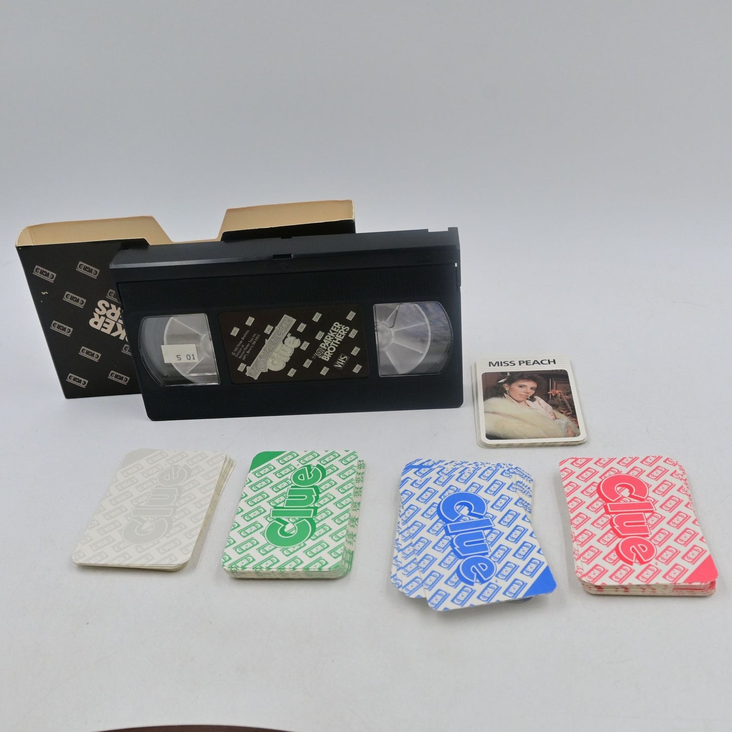 Clue VCR Mystery Game Vintage 1985
