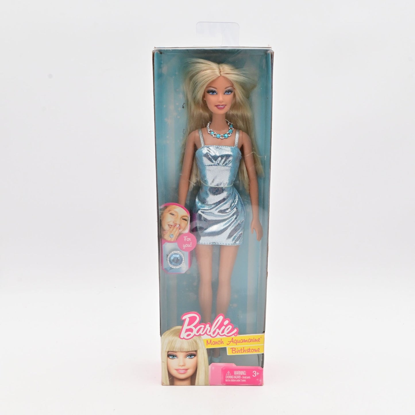 2010 Barbie Birthstone Colleciton March Aquamarine Doll