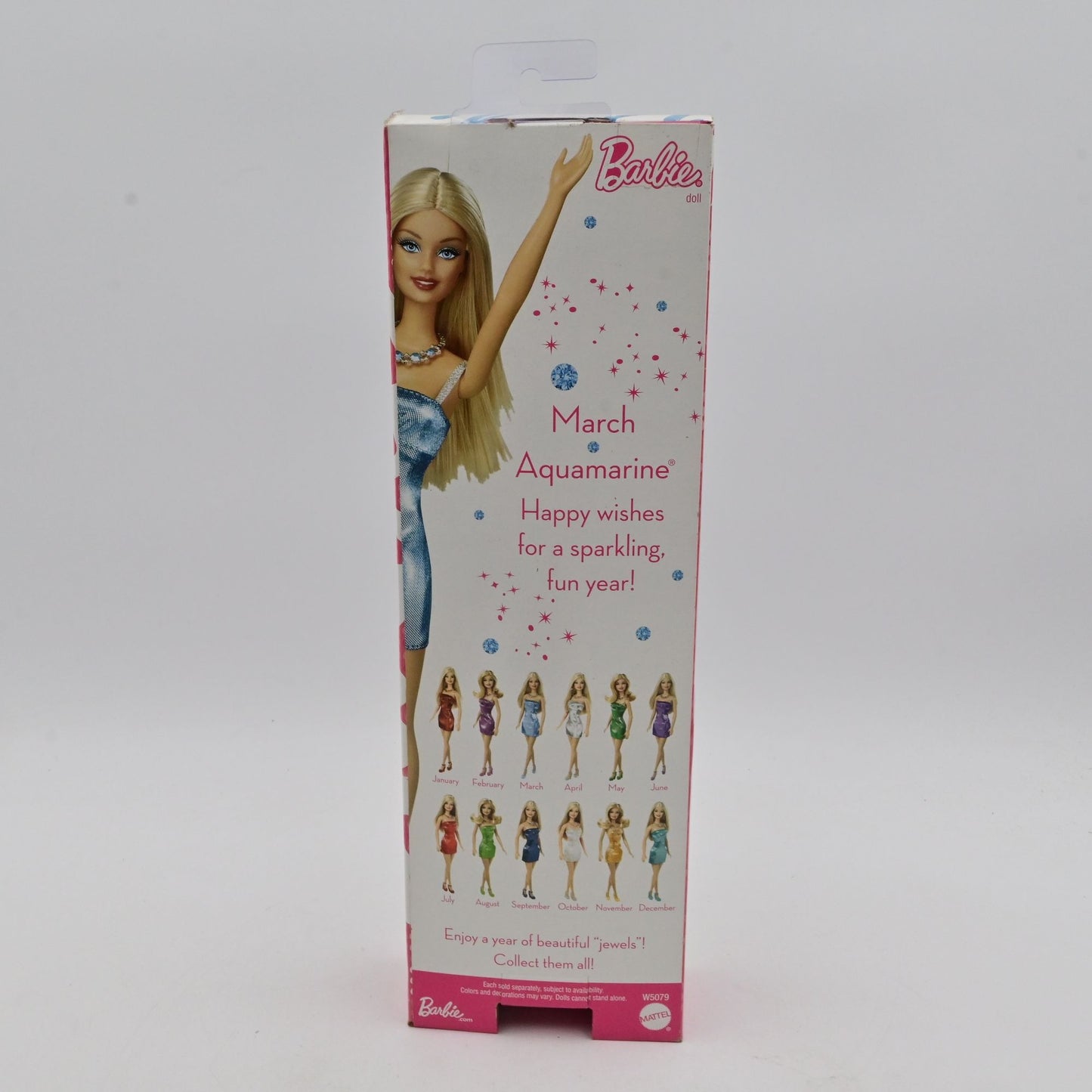 2010 Barbie Birthstone Colleciton March Aquamarine Doll
