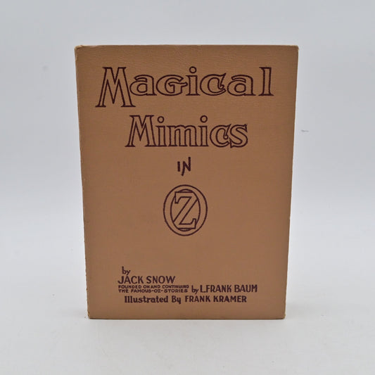 Vintage Magical Mimics In Oz By Jack Snow Hardcover