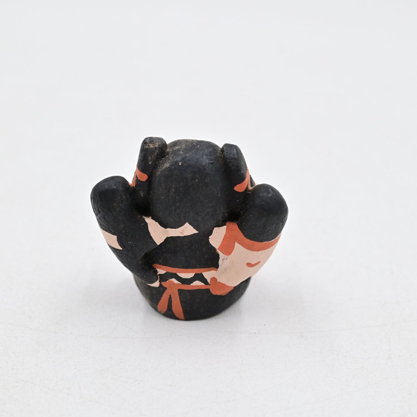 Native American Cochiti Pueblo Indian Mini Storyteller 2” Signed Vintage