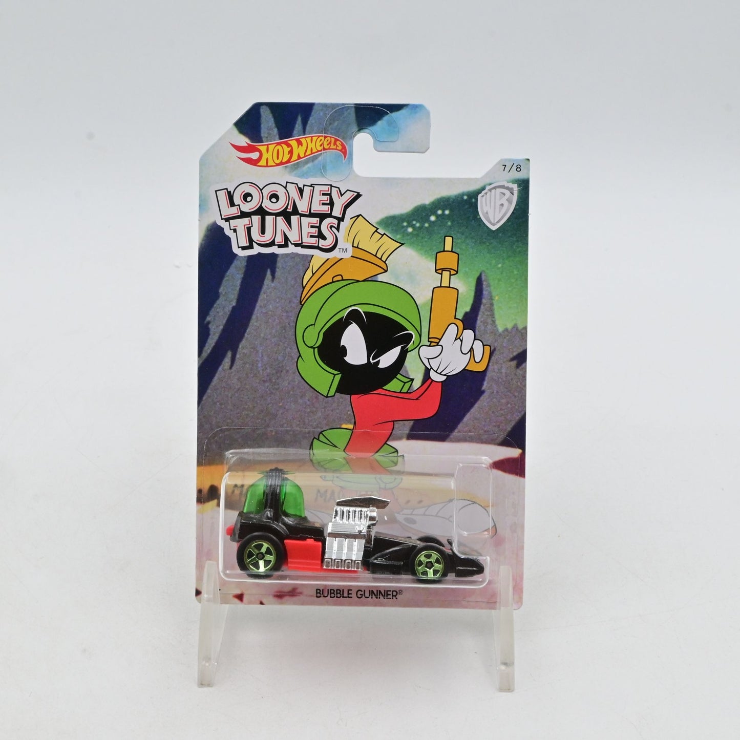 Hot Wheels Looney Tunes Marvin The Martian Bubble Gunner Die-Cast Car