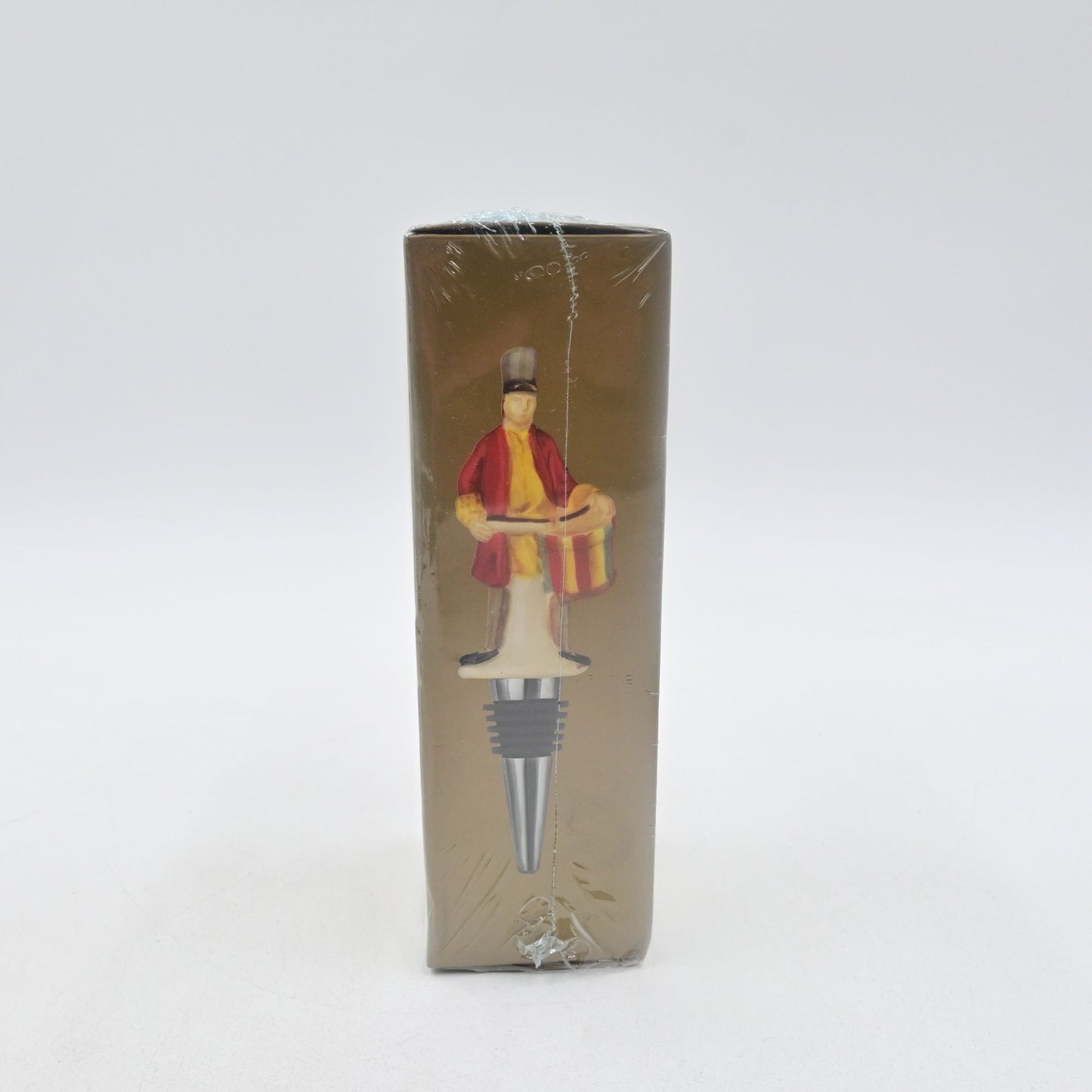 Williams Sonoma 12 Days of Christmas Drummer Bottle Stopper