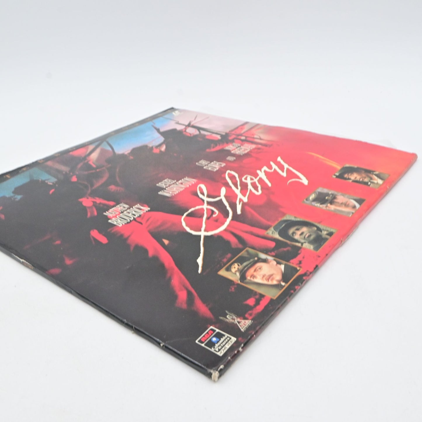Glory Laserdisc Letterbox Edition Featuring Denzel Washington & Morgan Freeman
