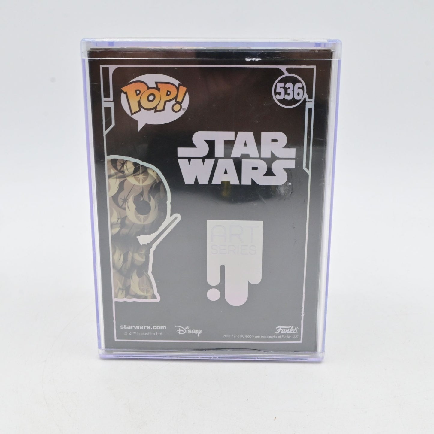 Funko Pop! Star Wars 536 Art Series Obi-Wan Kenobi Vinyl Figure In Protective Case Exclusive
