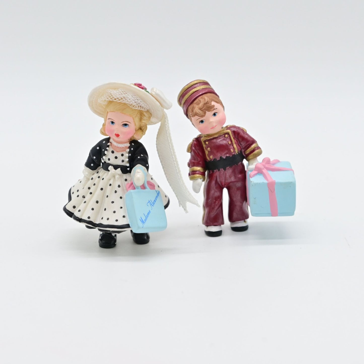 Madame Alexander Merry Miniatures Wendy & Alex The Bellhop 2-Piece Set