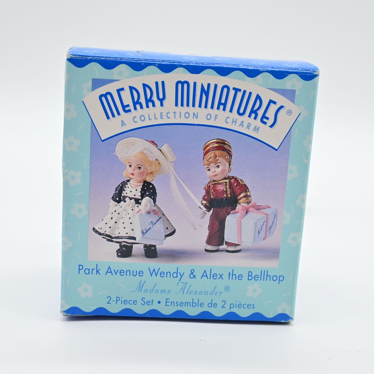 Madame Alexander Merry Miniatures Wendy & Alex The Bellhop 2-Piece Set