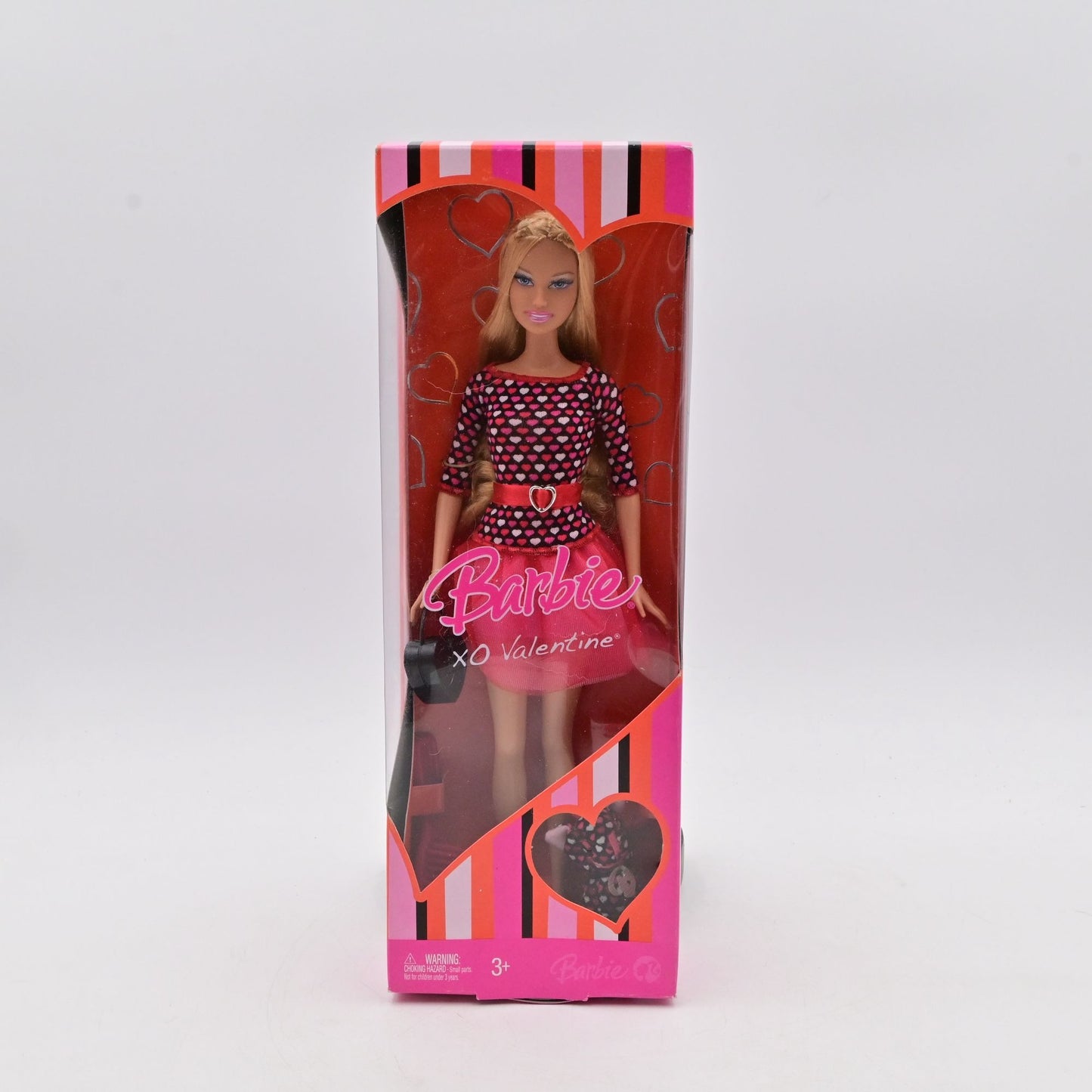 Barbie XO Valentine Doll In Heart-Themed Dress With Accessories