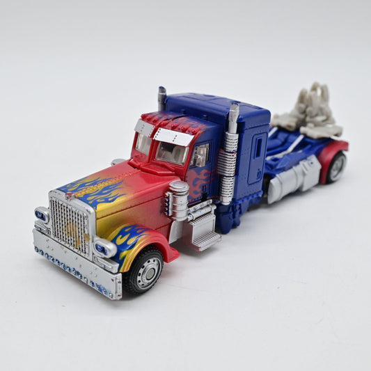 Transformers Dark Of The Moon DOTM Optimus Prime Figure Deluxe Class Incomplete