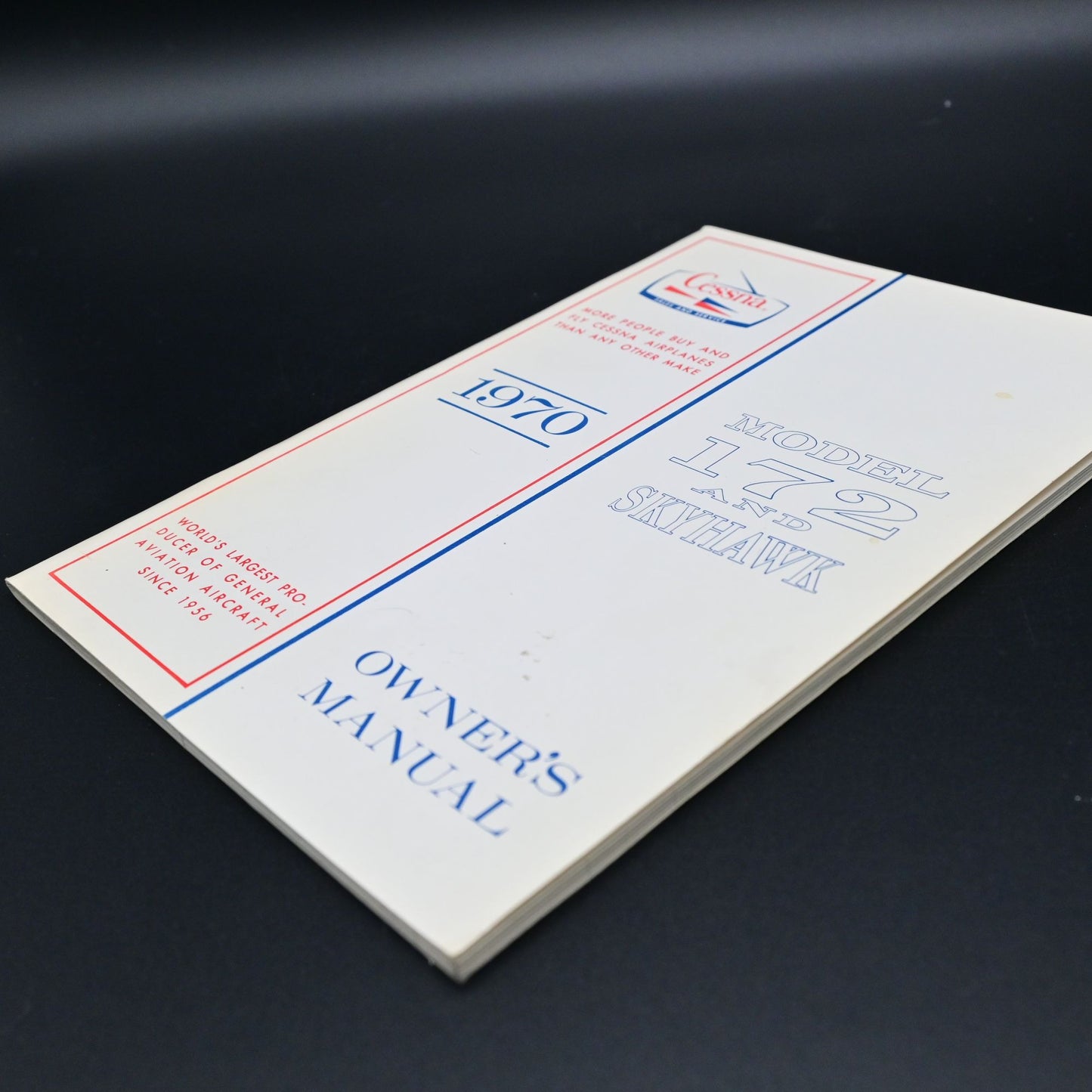 1970 Cessna Model 172 and Skyhawk Owner's Manual