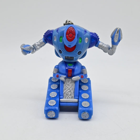 Vintage Lost In Space Rocket Launcher Robot Keychain