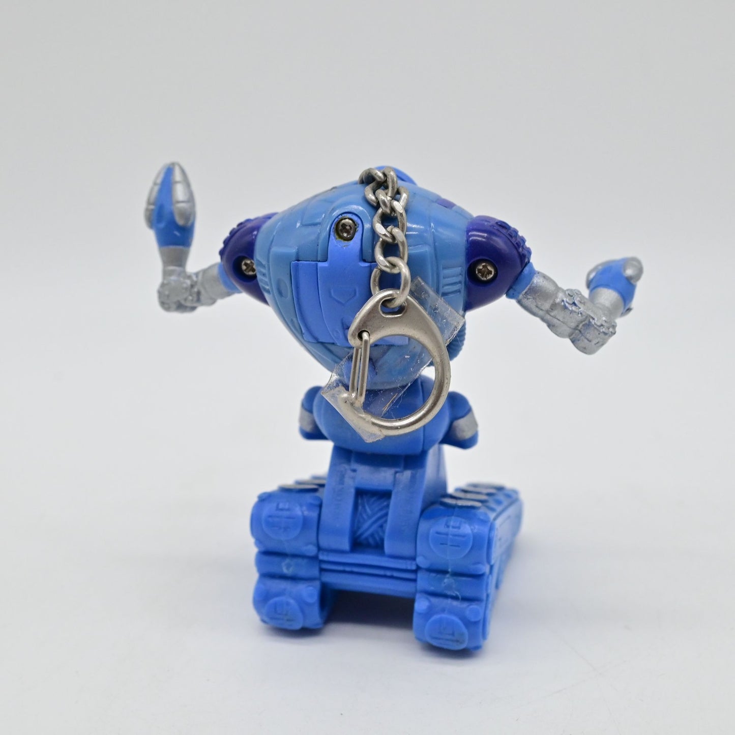 Vintage Lost In Space Rocket Launcher Robot Keychain