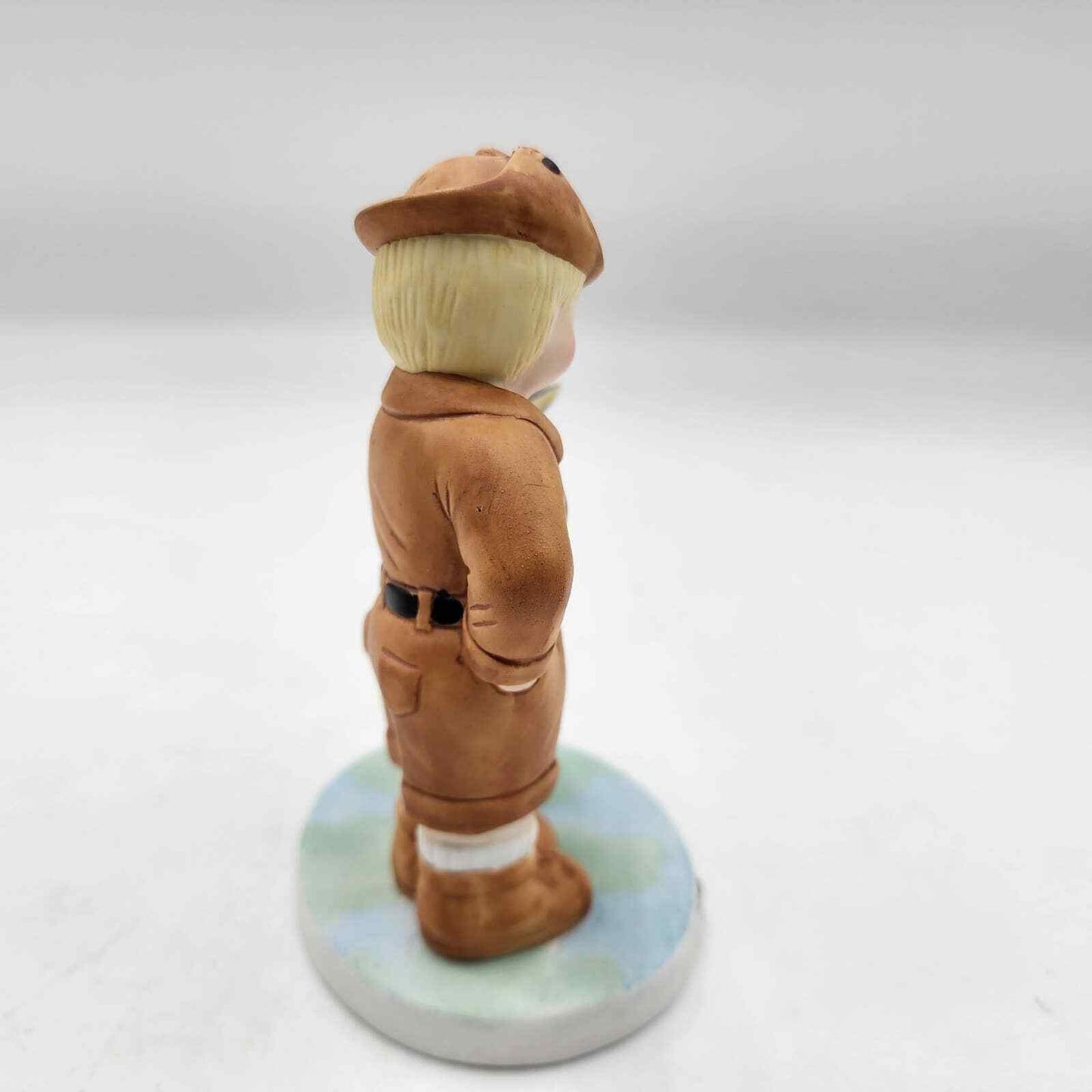 Vintage Papel Freelance Peace on Earth Boy And Kangaroo Figure