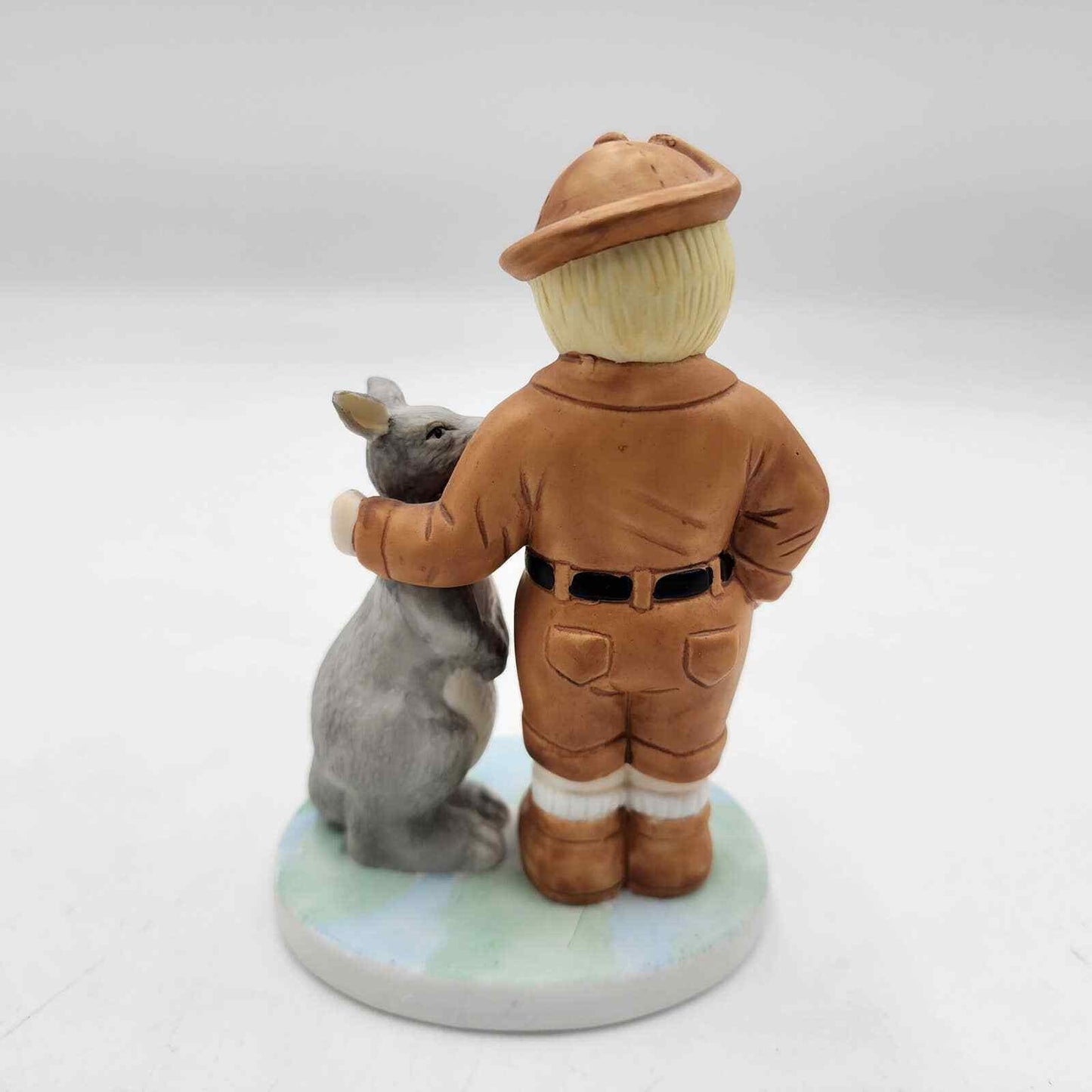 Vintage Papel Freelance Peace on Earth Boy And Kangaroo Figure