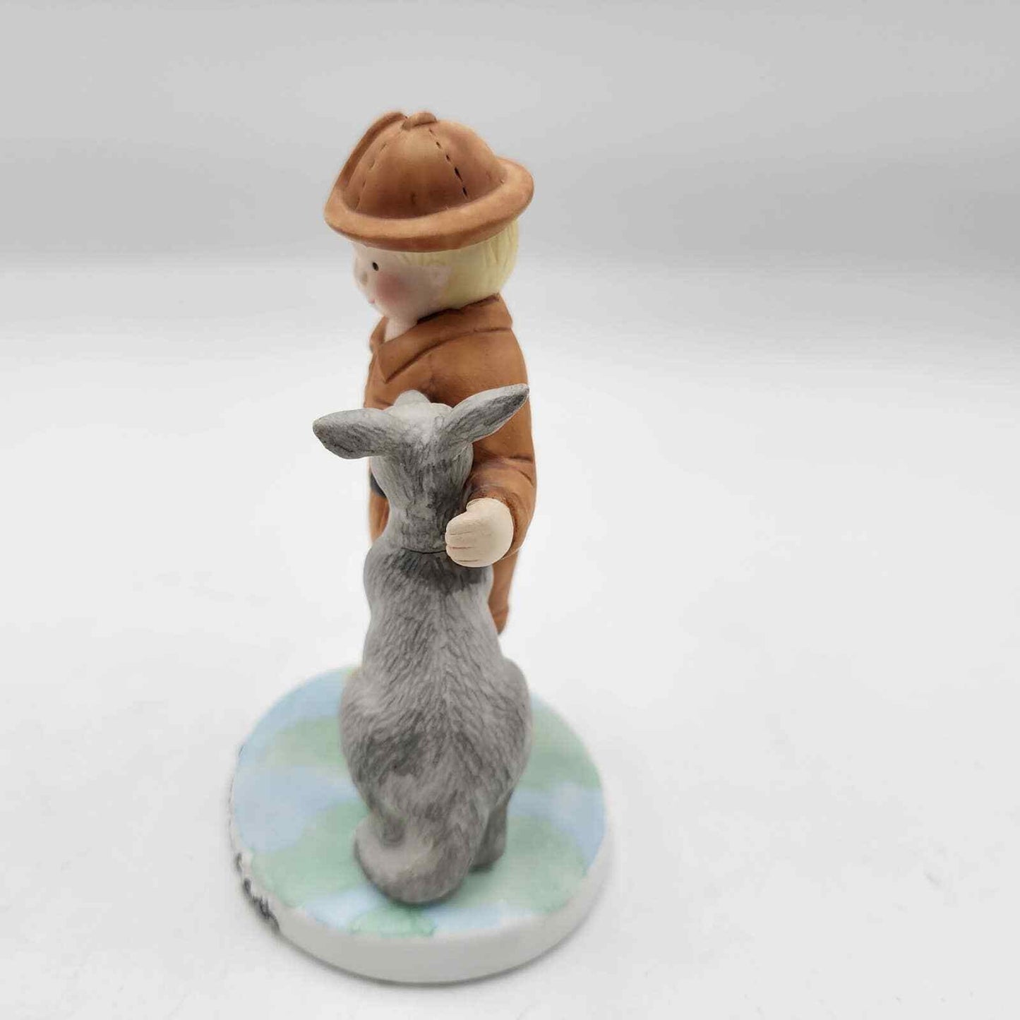 Vintage Papel Freelance Peace on Earth Boy And Kangaroo Figure