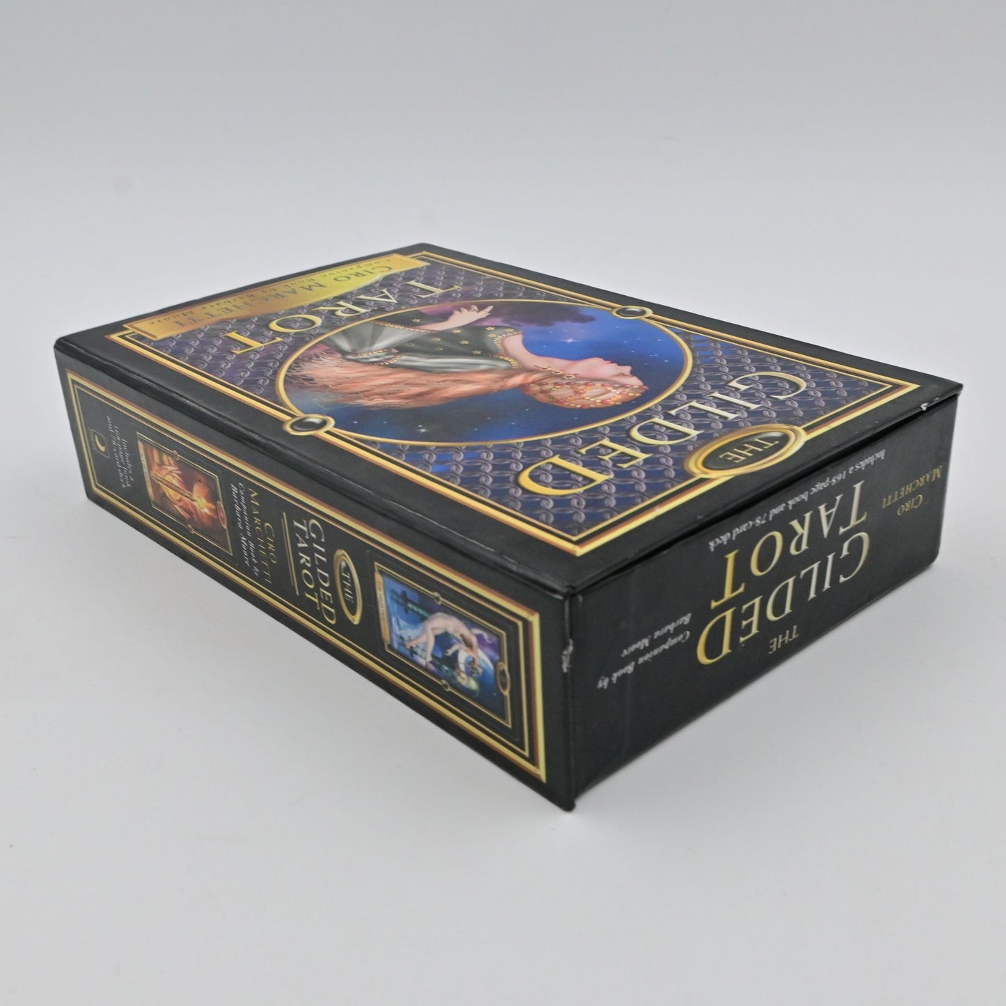 The Gilded Tarot Deck & Companion Book By Ciro Marchetti & Barbara Moore