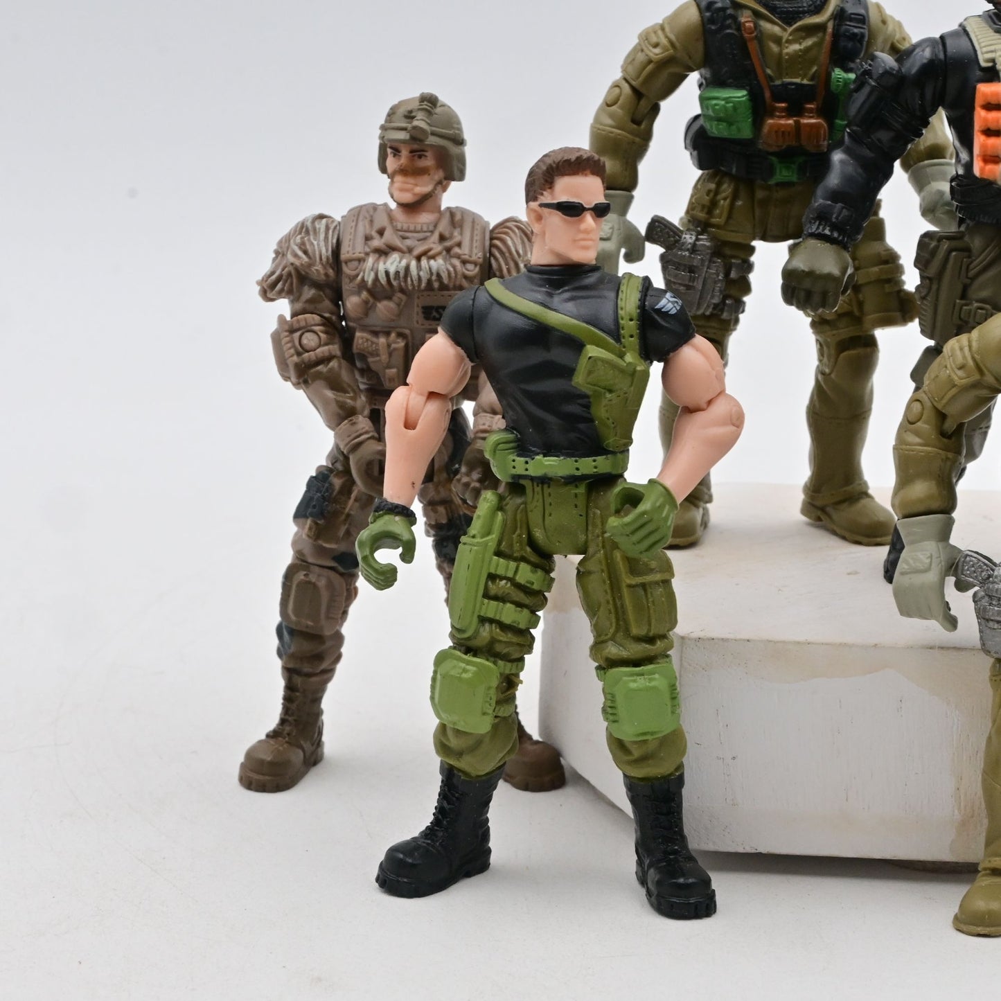 Chap Mei Soldier Force Lot Of 6 Action Figure Soldiers