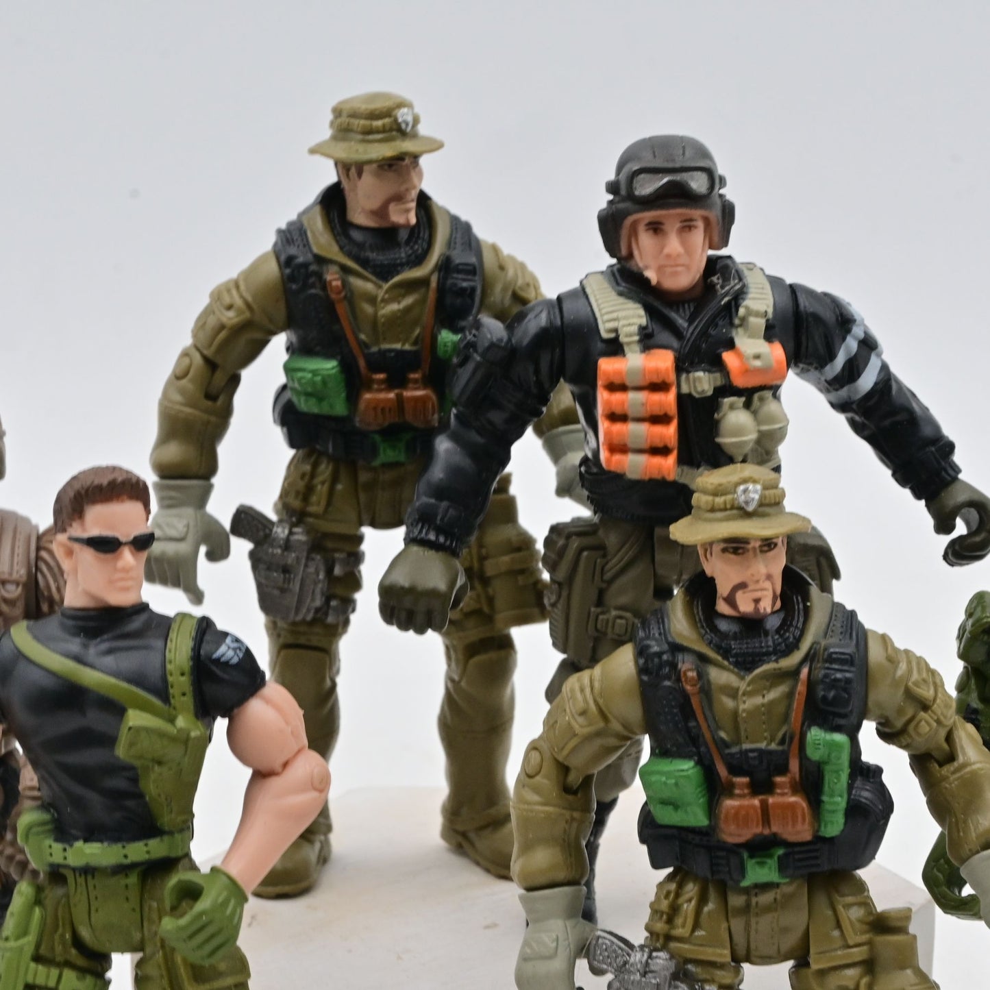 Chap Mei Soldier Force Lot Of 6 Action Figure Soldiers