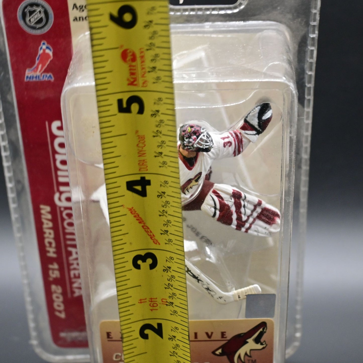 Curtis Joseph McFarlane Toys Phoenix Coyotes Exclusive Figure
