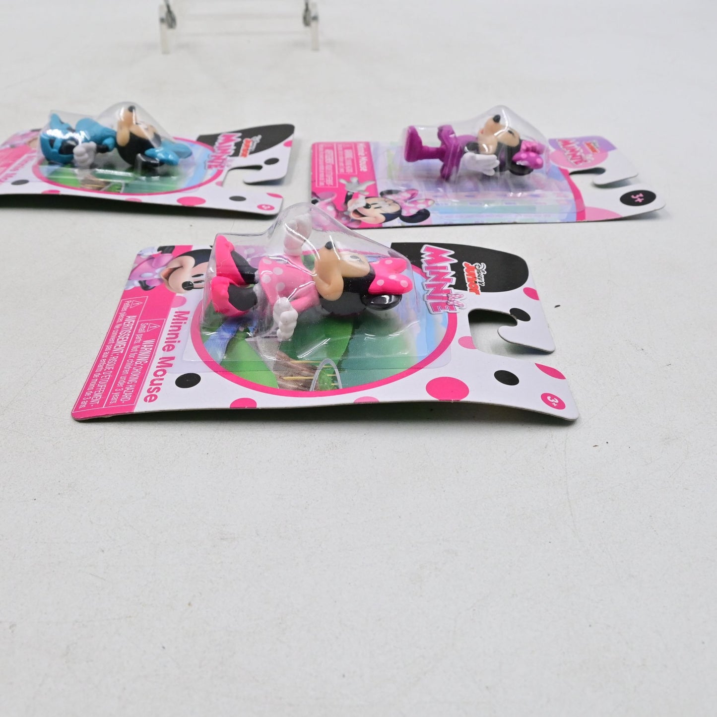 Disney Junior Minnie Mouse 2" Figures Cake Toppers 2019 Bundle Of 3