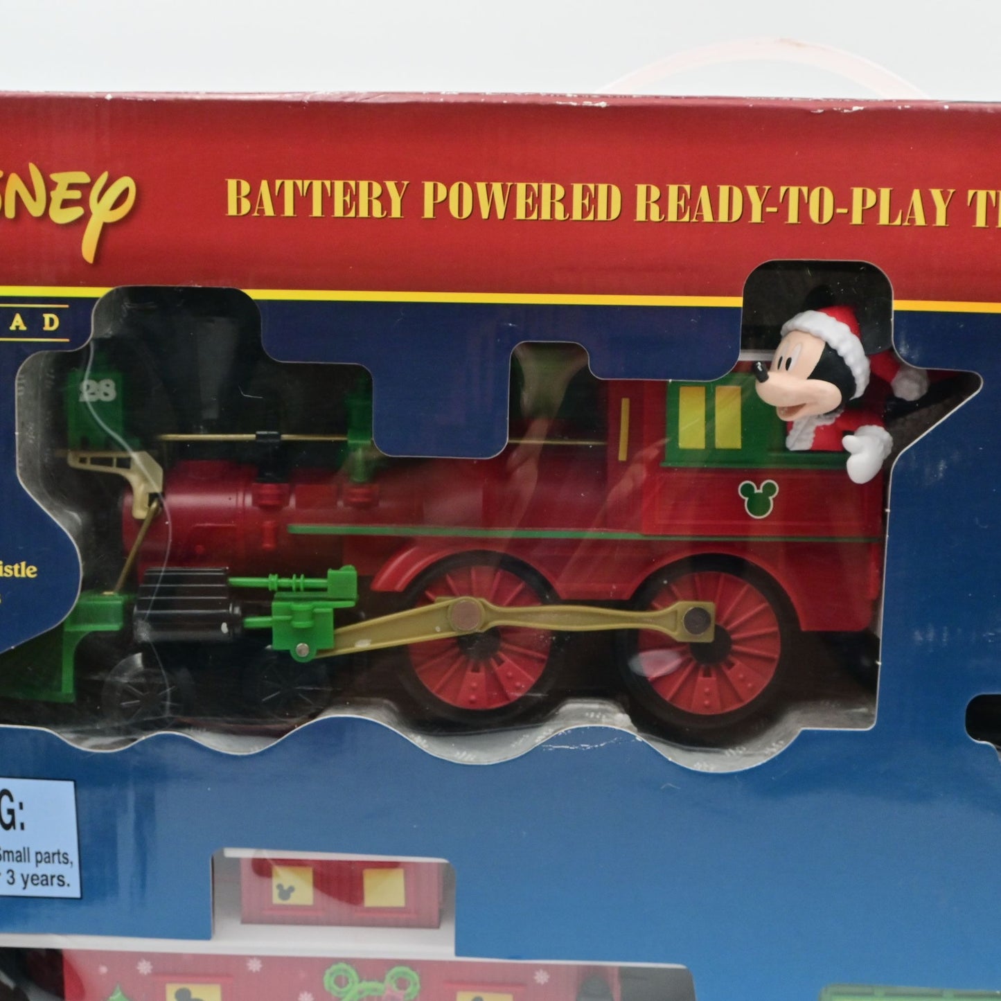 Lionel Disney Mickey Mouse Express G Gauge Battery-Powered Train Set  #711773