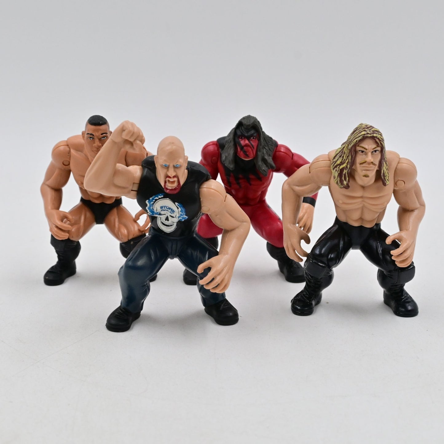 WWF Deadly Dungeon 4 Pack Figures Only No Accessories