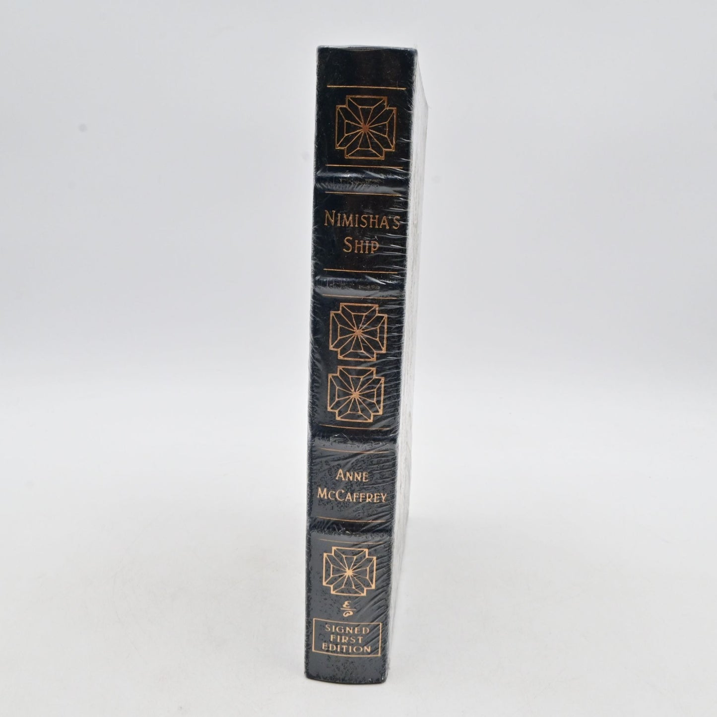 Vintage Easton Press Nimishas Ship By Anne McCaffrey Signed First Edition Sealed