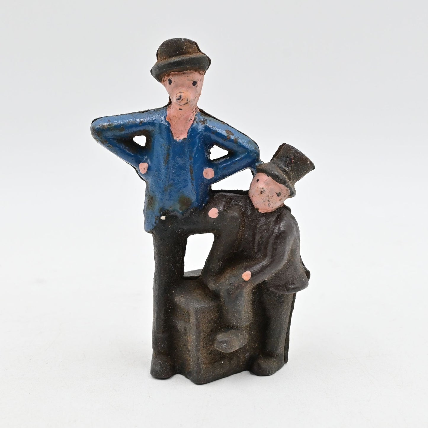 Mutt and Jeff Cast Iron Coin Bank by A. C. Williams
