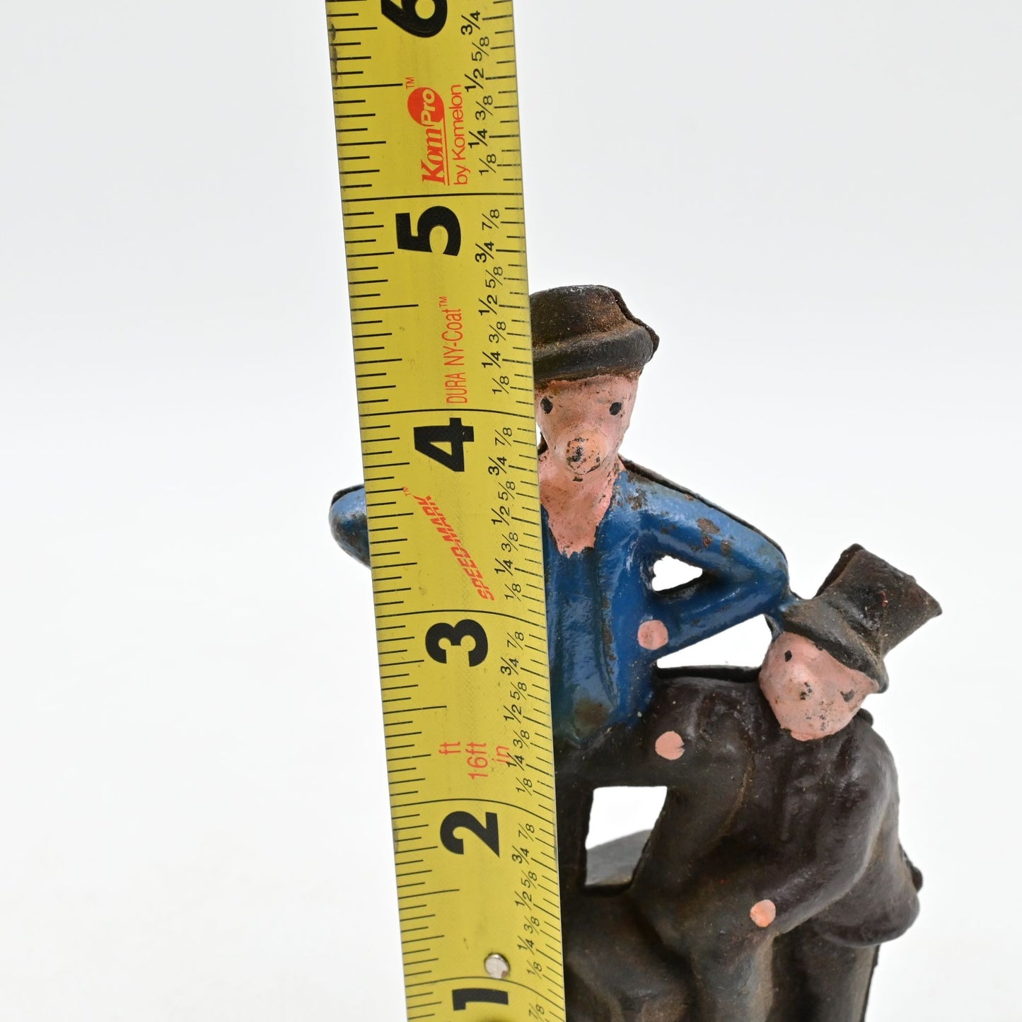 Mutt and Jeff Cast Iron Coin Bank by A. C. Williams
