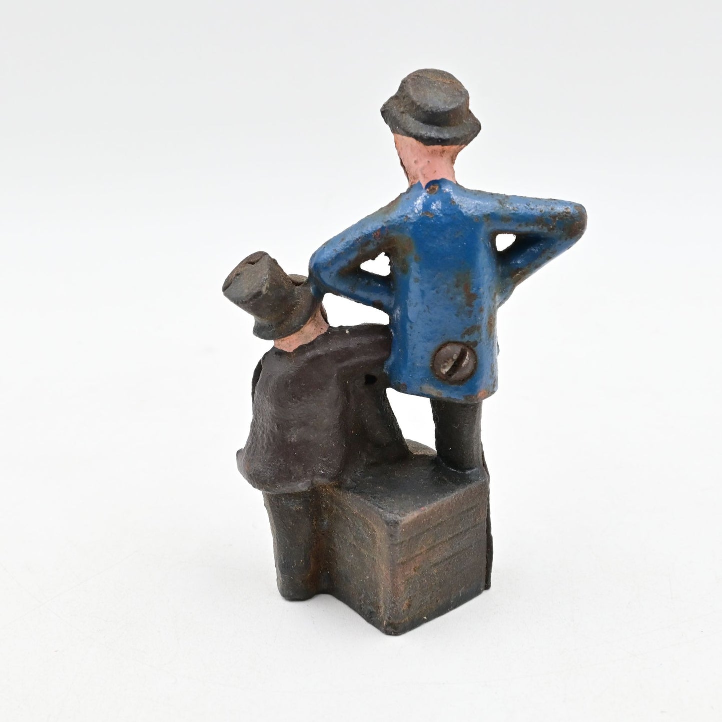 Mutt and Jeff Cast Iron Coin Bank by A. C. Williams