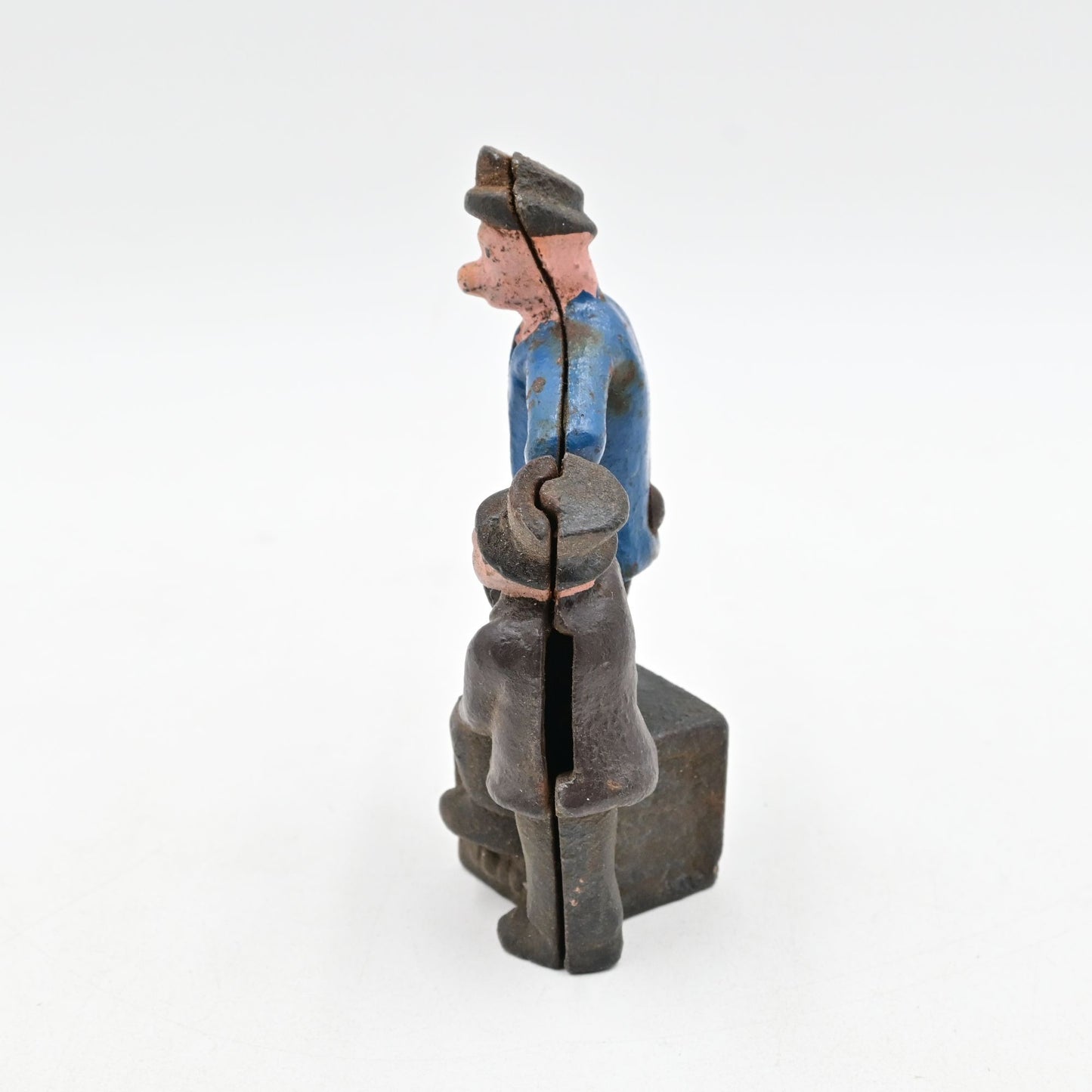 Mutt and Jeff Cast Iron Coin Bank by A. C. Williams