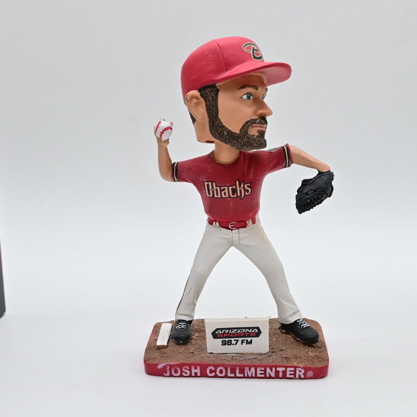 Josh Collmenter Arizona Diamondbacks Bobblehead 98.7 FM With Box
