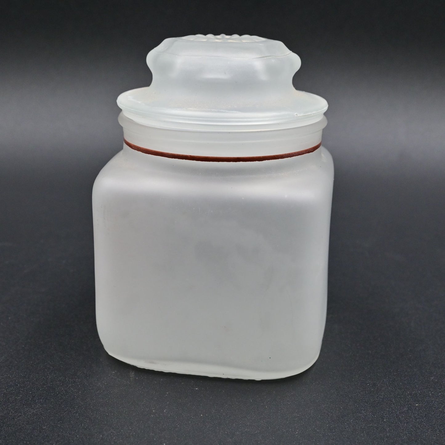 Hershey's Chocolate Memories Frosted Glass Canister