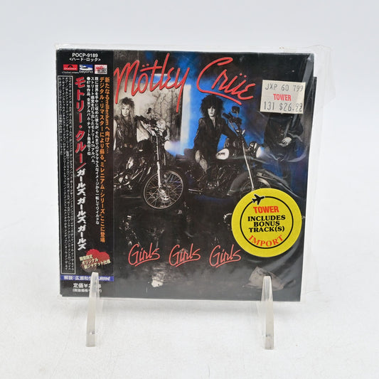 Motley Crue Girl Girl Girl Japan Import Mini LP Cd