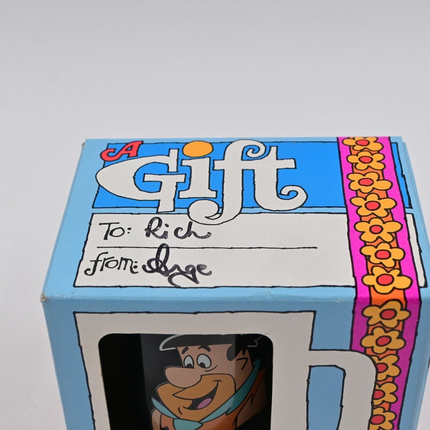 Vintage 1993 The Flintstones Fred Flintstone Gift Mug In Box