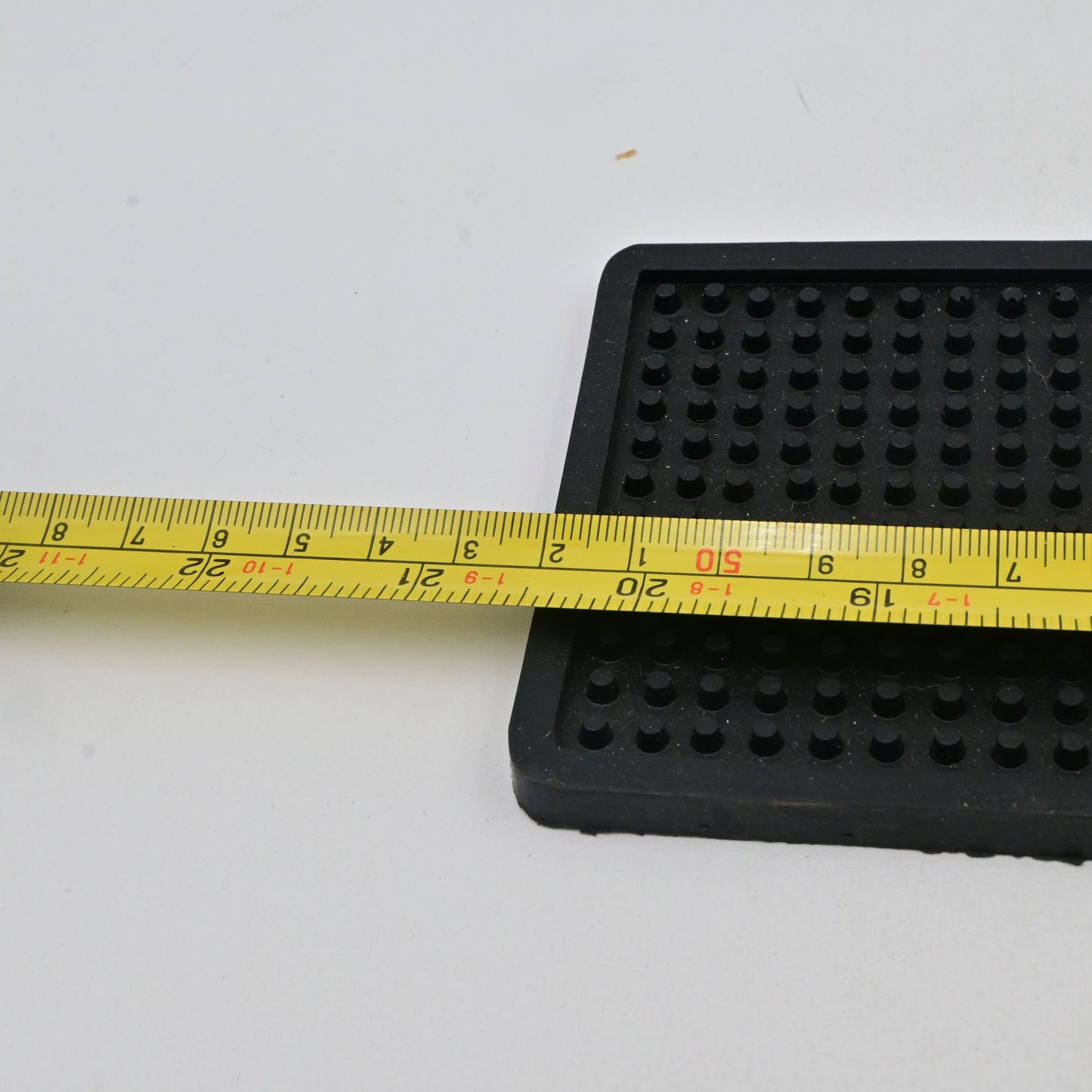 Smirnoff Bar Mat Rubber Non-Slip Spill-Proof Design Black & Red