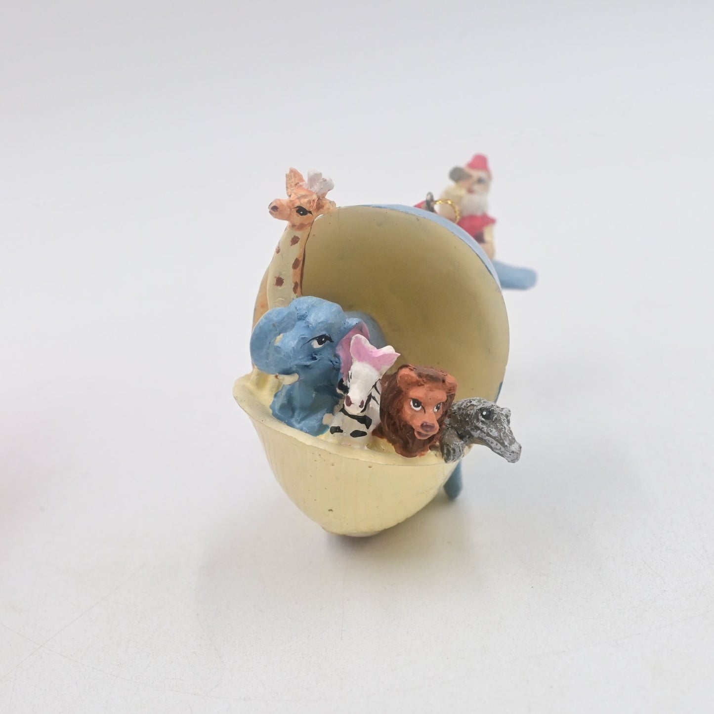 Silvestri Potpourri Designs Whale Santa Vintage Christmas Ornament