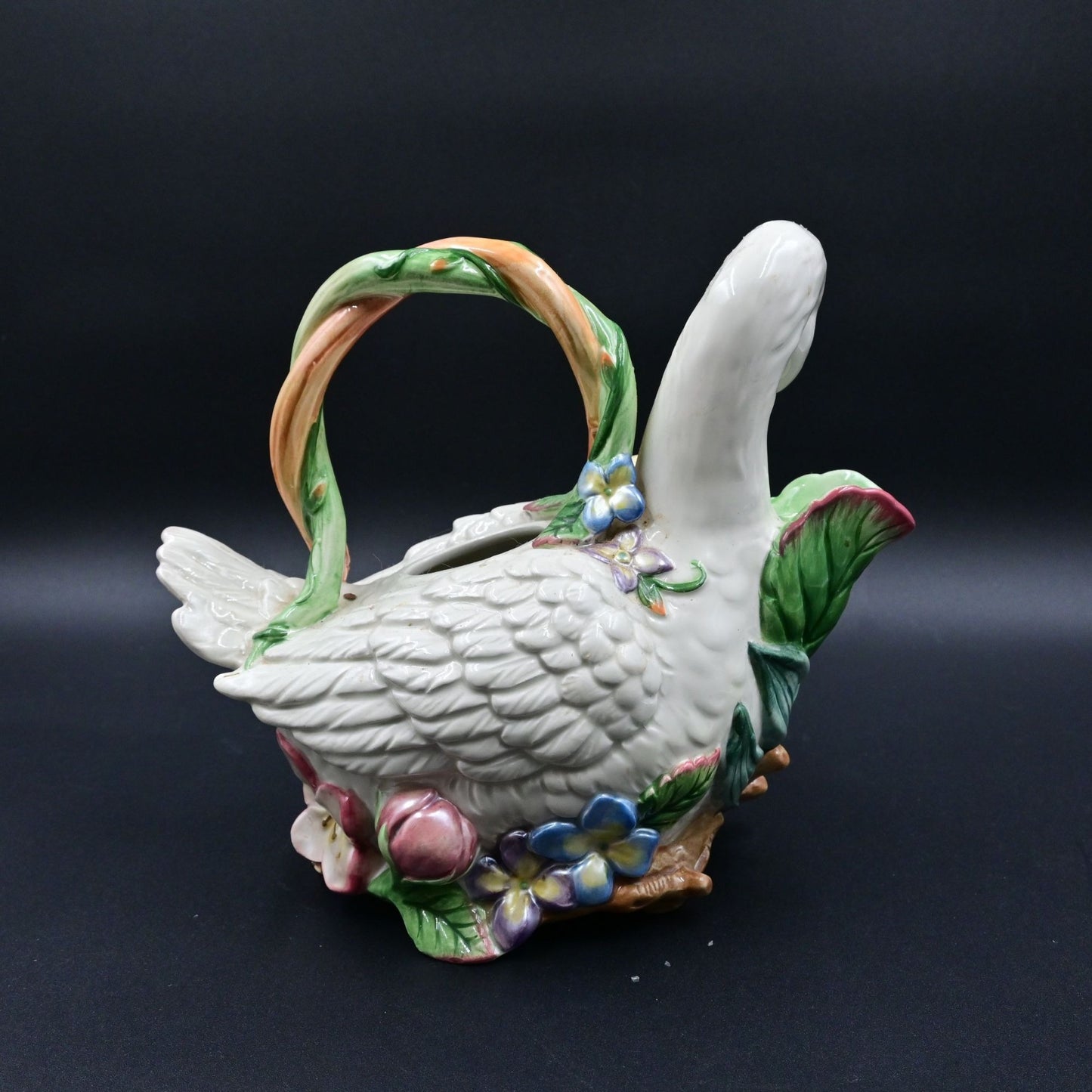 Fitz And Floyd Classic Duck & Duckling Spring Garden Rhapsody Teapot No Lid