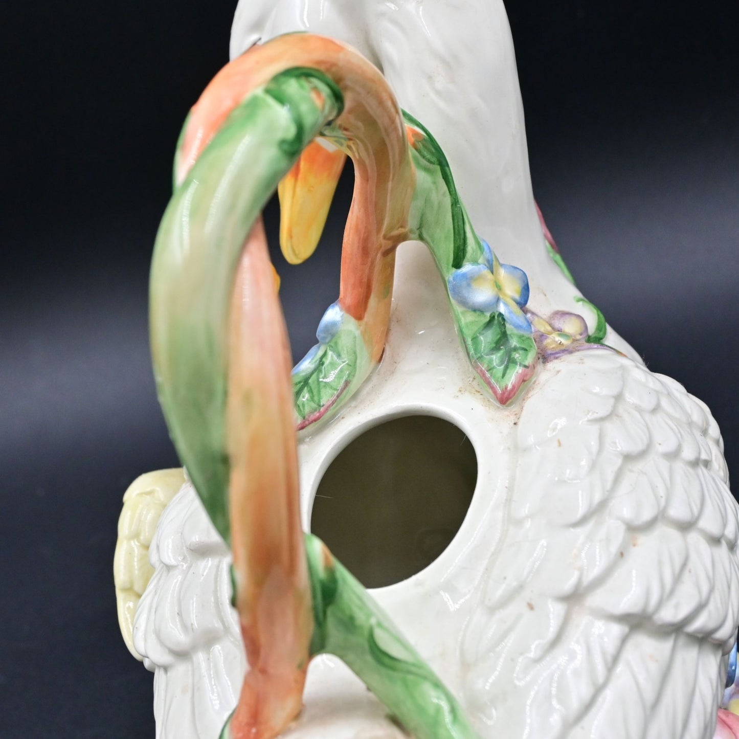 Fitz And Floyd Classic Duck & Duckling Spring Garden Rhapsody Teapot No Lid