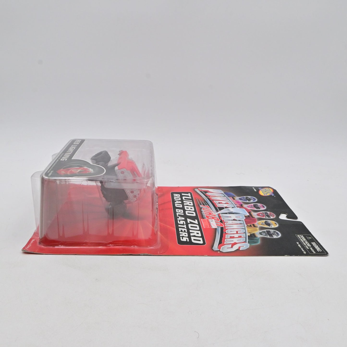 Power Rangers Turbo Zord Red Lightning Road Blaster Vehicle Toy NIB By Jakks Pacific 1998