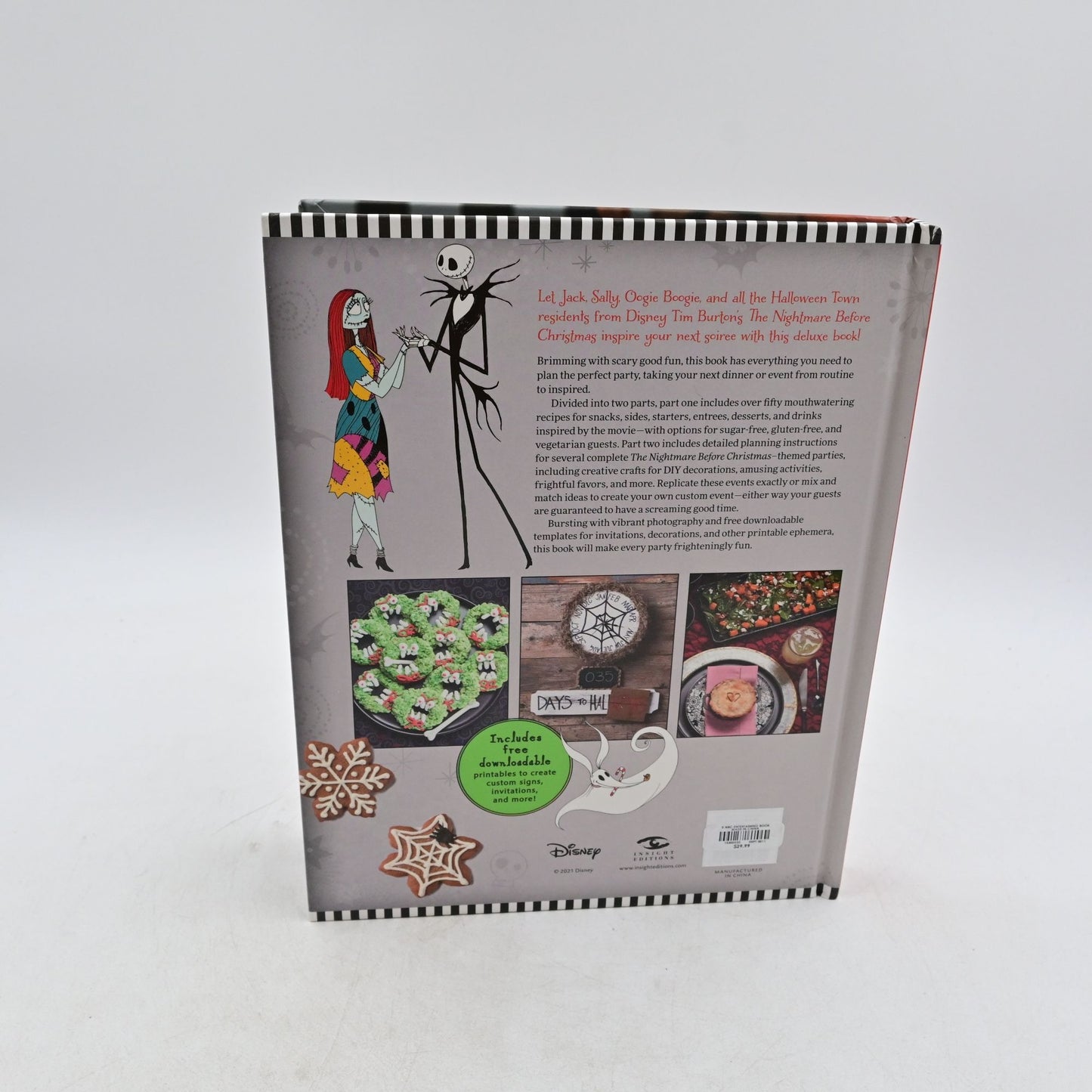 Tim Burton's The Nightmare Before Christmas The Official Cookbook & Entertaining