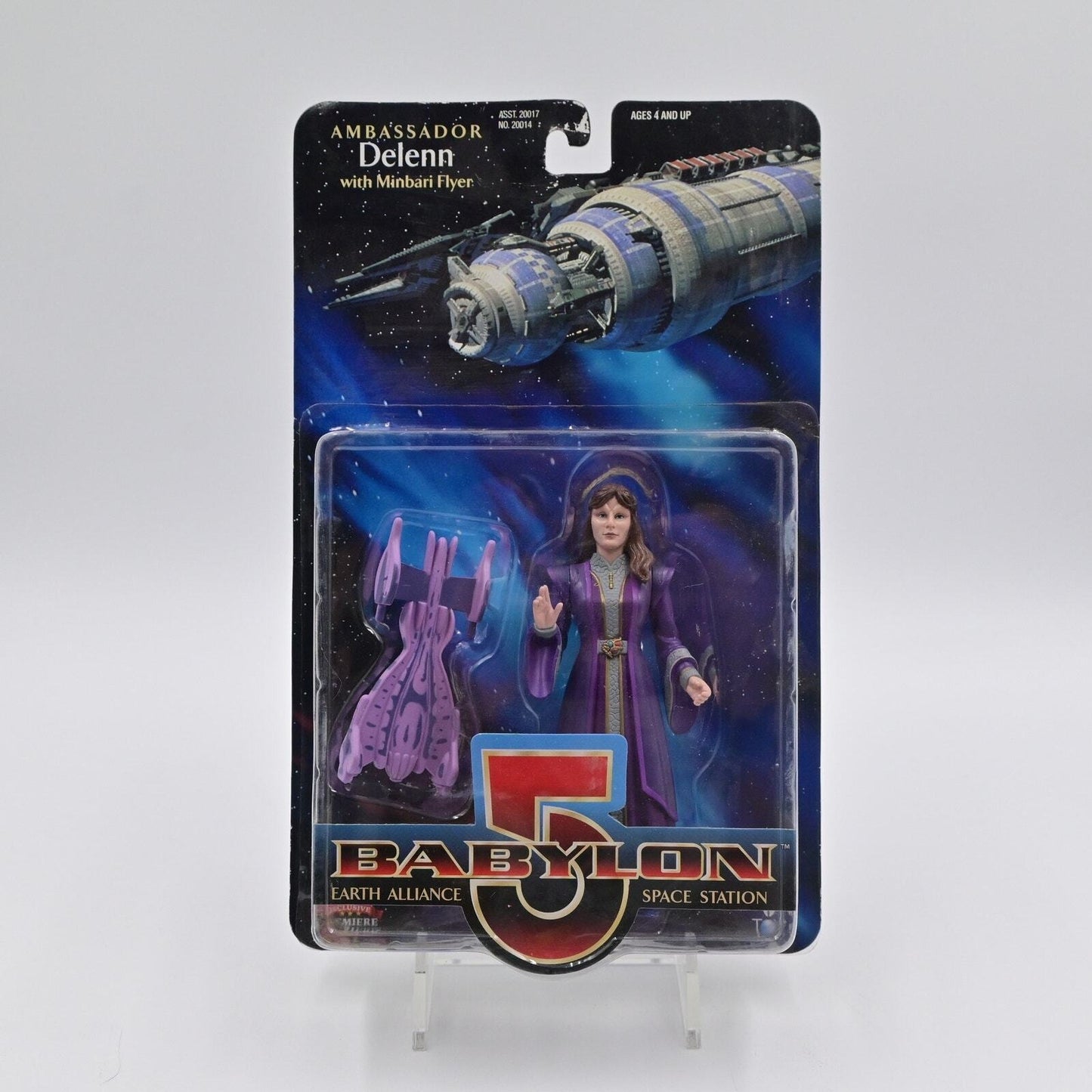 Babylon 5 Ambassador Delenn With Minbari Flyer Action Figure